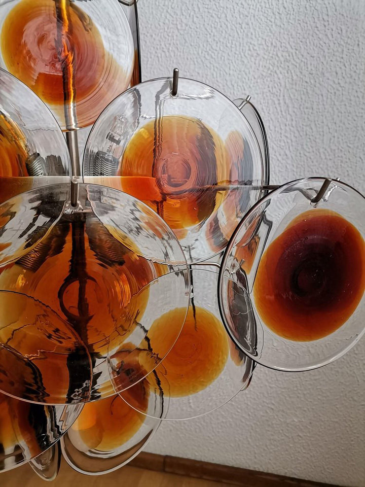 Mazzega Vistosi Murano Chandelier - Vakkerlight