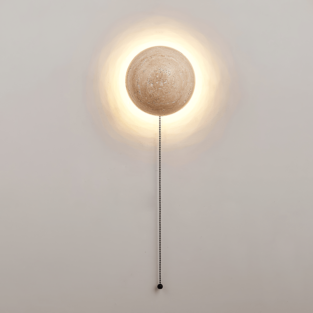 Luna Travertine Wall Light - Vakkerlight