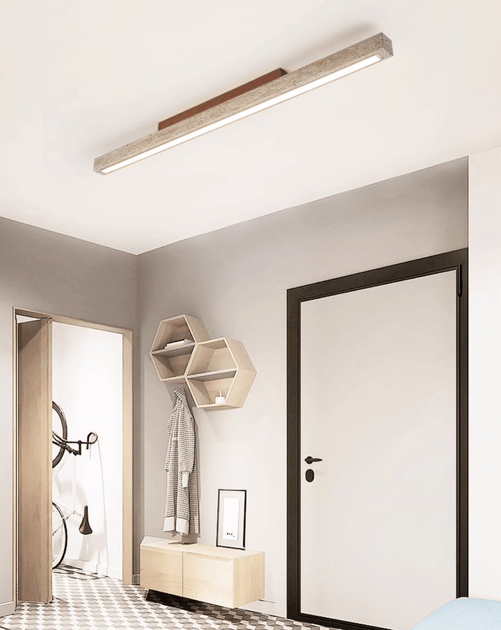 Travertine Column Ceiling Light - Vakkerlight