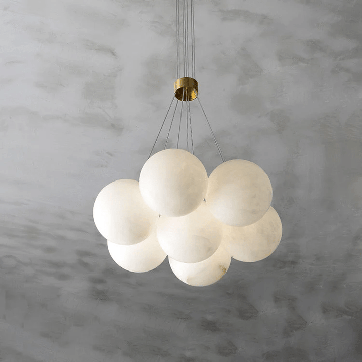 Alabaster Balls Chandelier - Vakkerlight