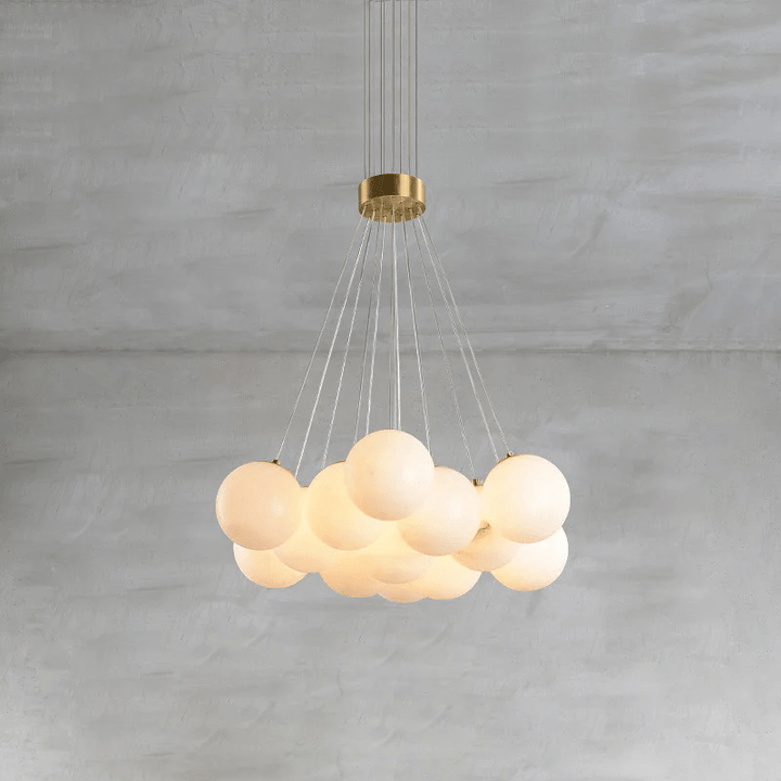 Alabaster Balls Chandelier - Vakkerlight
