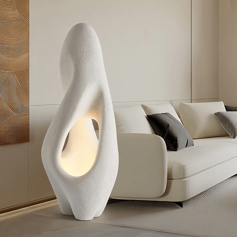Wabi - Sabi White Floor Lamp - Vakkerlight
