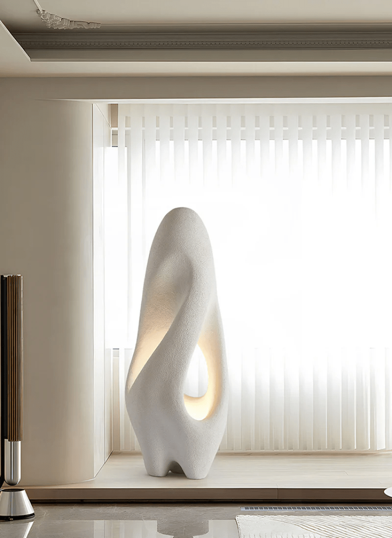 Wabi - Sabi White Floor Lamp - Vakkerlight