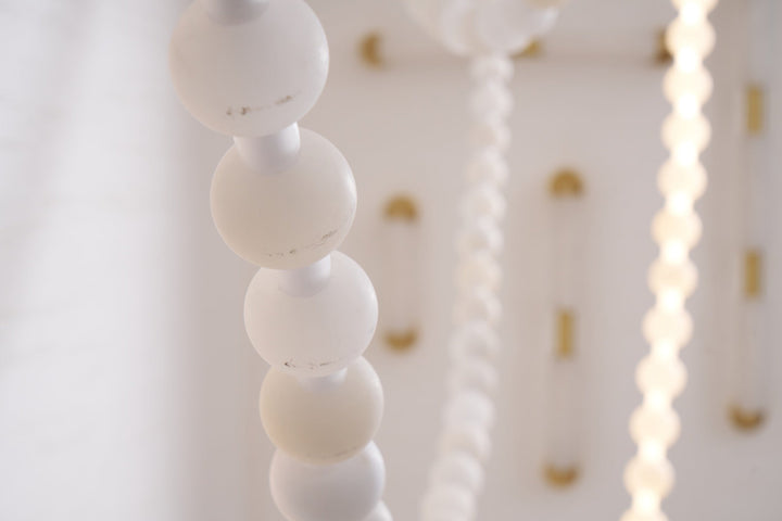 Alabaster Pearl Necklace Chandelier - Vakkerlight