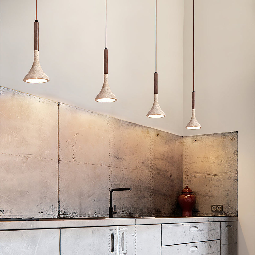 Aplomb Travertine Pendant Lamp - Vakkerlight