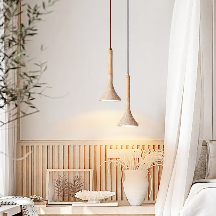 Aplomb Travertine Pendant Lamp - Vakkerlight
