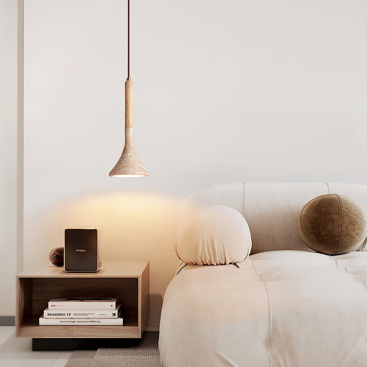 Aplomb Travertine Pendant Lamp - Vakkerlight