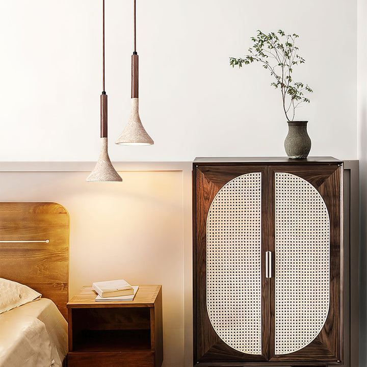 Aplomb Travertine Pendant Lamp - Vakkerlight