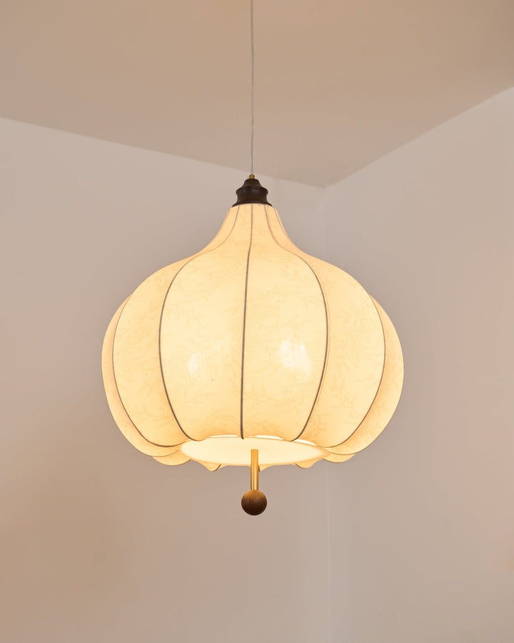 Chestnut Fabric Pendant Light - Vakkerlight