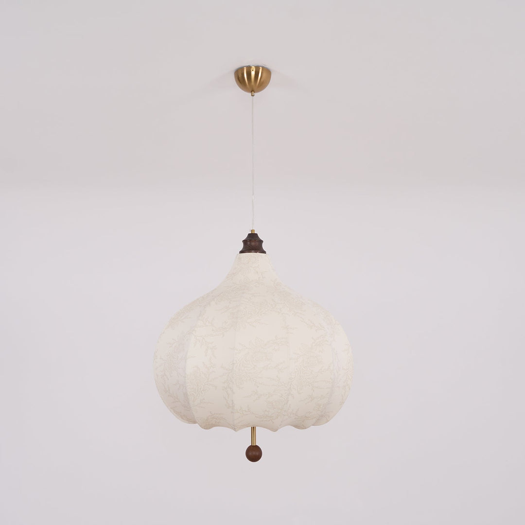 Chestnut Fabric Pendant Light - Vakkerlight