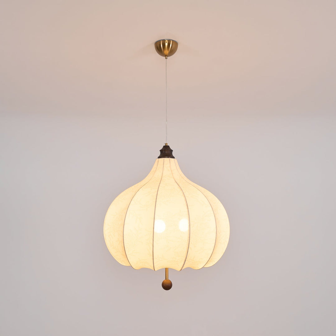 Chestnut Fabric Pendant Light - Vakkerlight