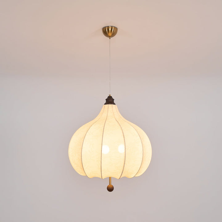 Chestnut Fabric Pendant Light - Vakkerlight