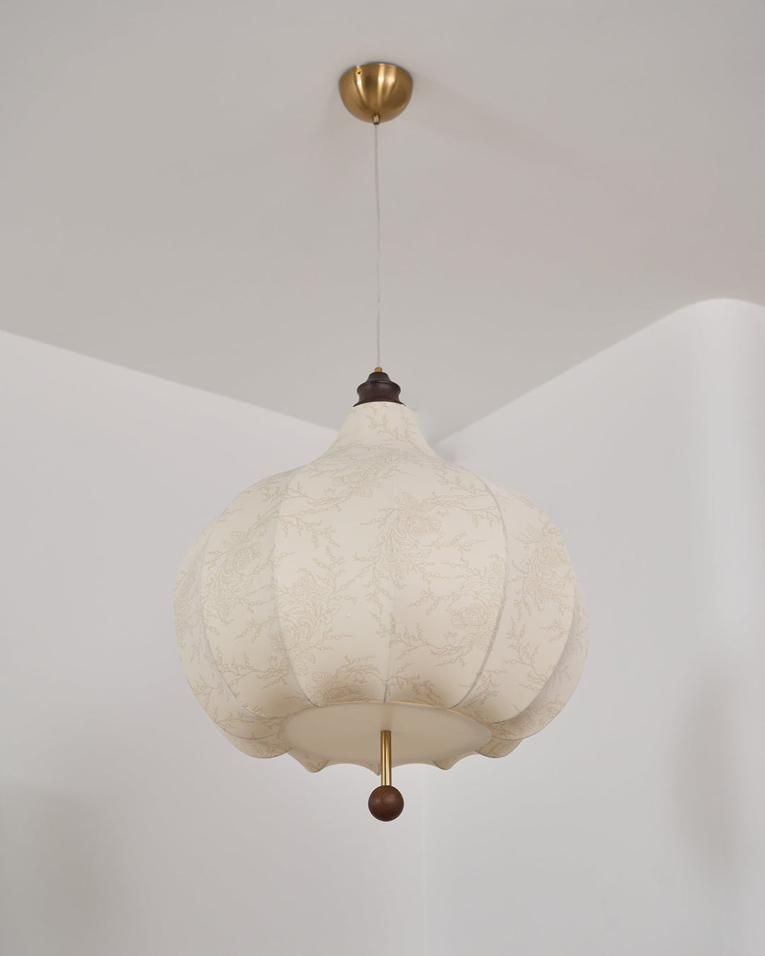 Chestnut Fabric Pendant Light - Vakkerlight