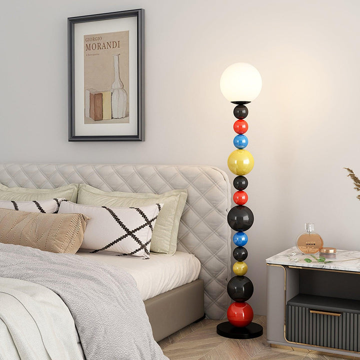 Colorful Round Ball Floor Lamp - Vakkerlight