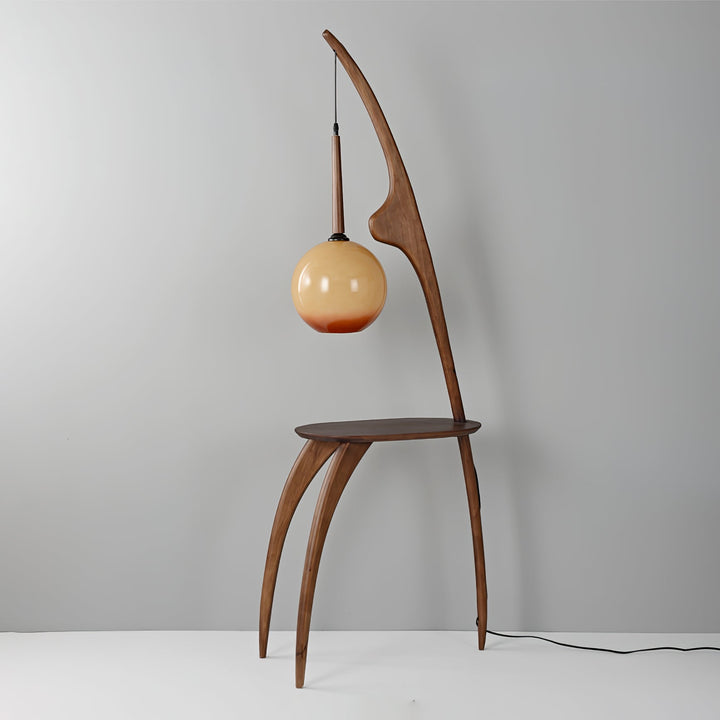Curved Mantis Arm Floor Lamp - Vakkerlight