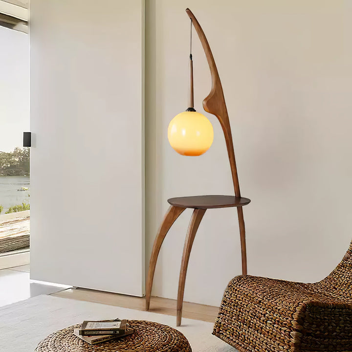Curved Mantis Arm Floor Lamp - Vakkerlight