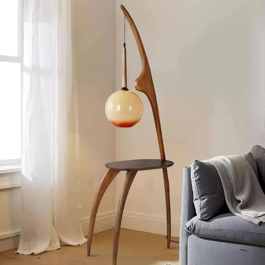 Curved Mantis Arm Floor Lamp - Vakkerlight
