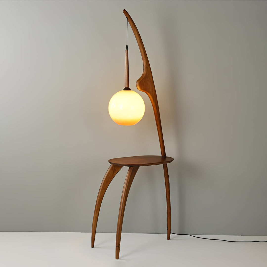Curved Mantis Arm Floor Lamp - Vakkerlight