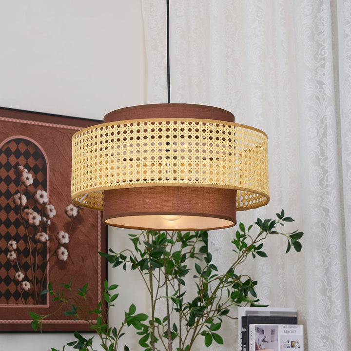 Drum Shade Pendant Light - Vakkerlight
