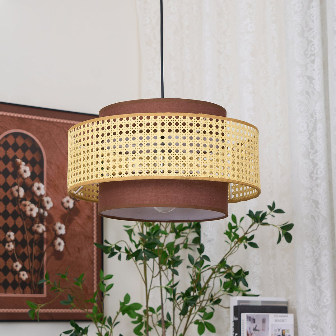 Drum Shade Pendant Light - Vakkerlight