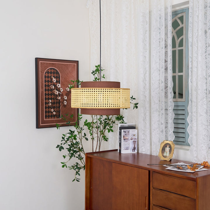 Drum Shade Pendant Light - Vakkerlight