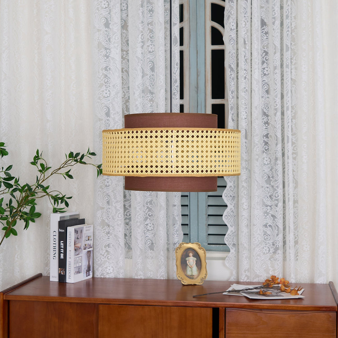 Drum Shade Pendant Light - Vakkerlight
