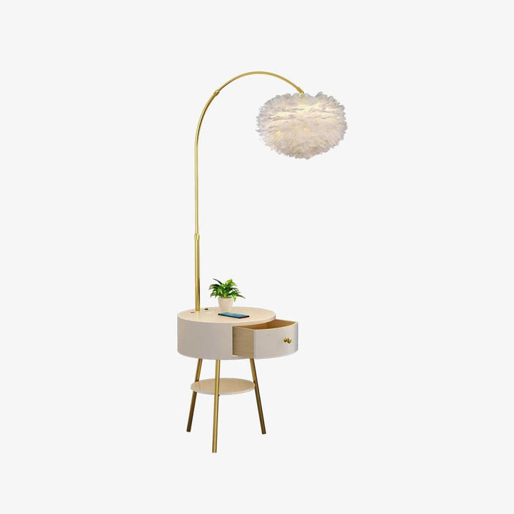 Feather Drawer Floor Lamp - Vakkerlight