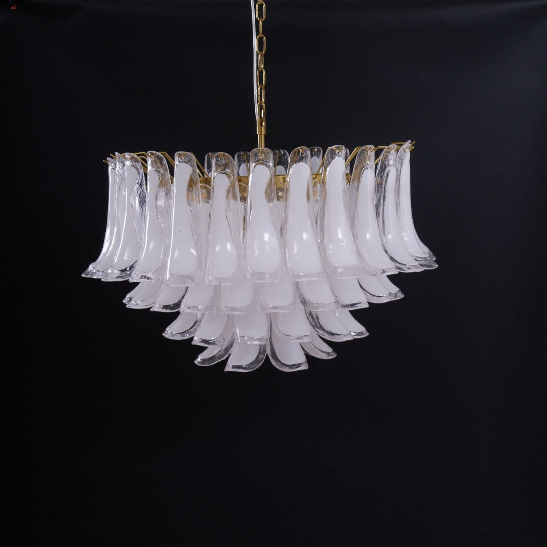 Fiora Pink Glass Chandelier - Vakkerlight