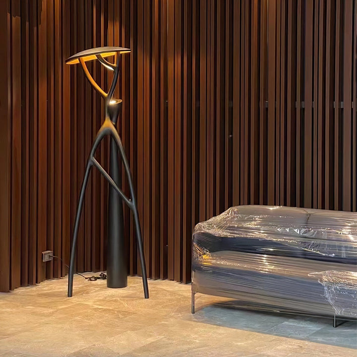 Gothic Tree Sculpture Floor Lamp - Vakkerlight