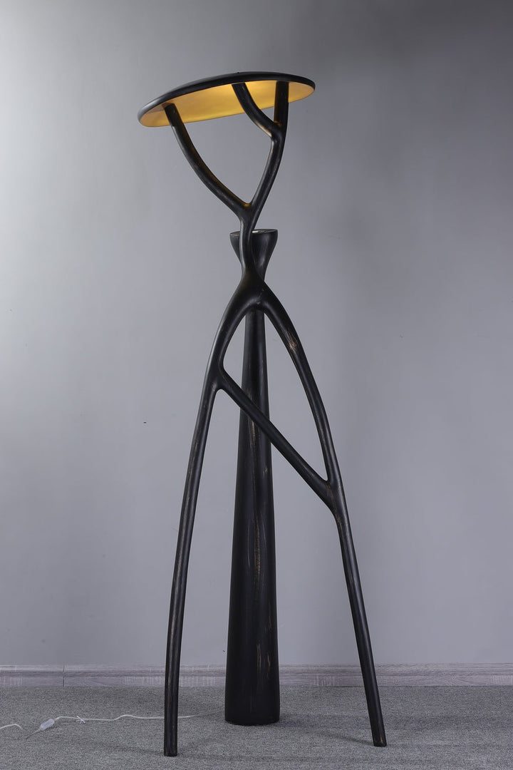 Gothic Tree Sculpture Floor Lamp - Vakkerlight