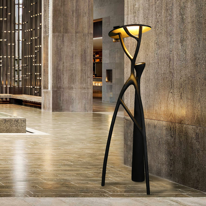 Gothic Tree Sculpture Floor Lamp - Vakkerlight