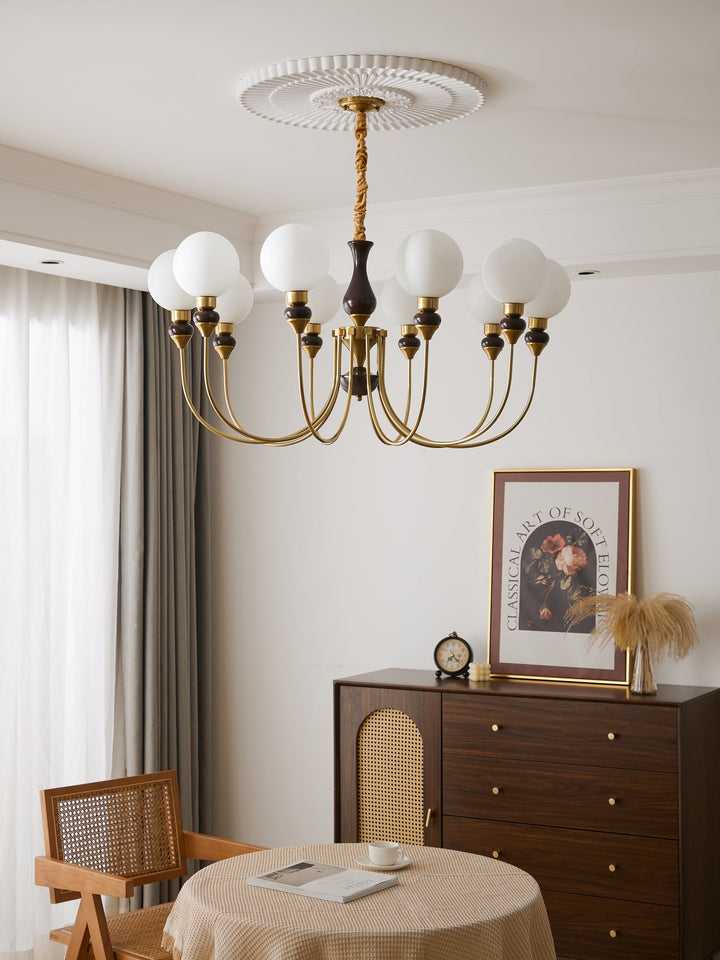 Helena Curve Chandelier - Vakkerlight