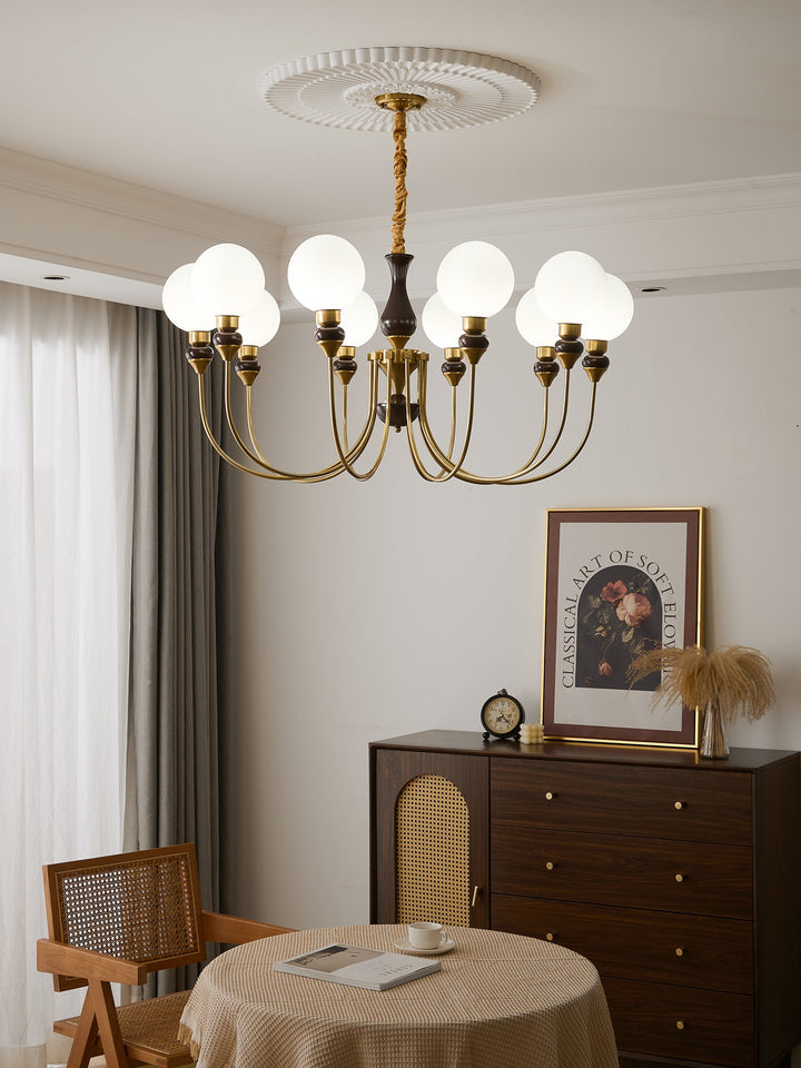 Helena Curve Chandelier - Vakkerlight
