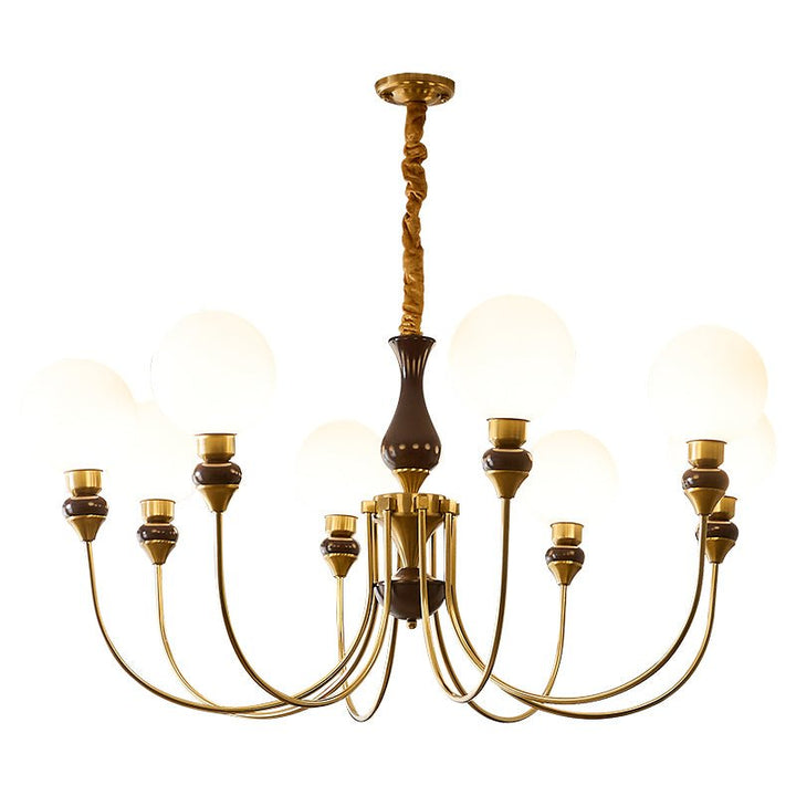 Helena Curve Chandelier - Vakkerlight