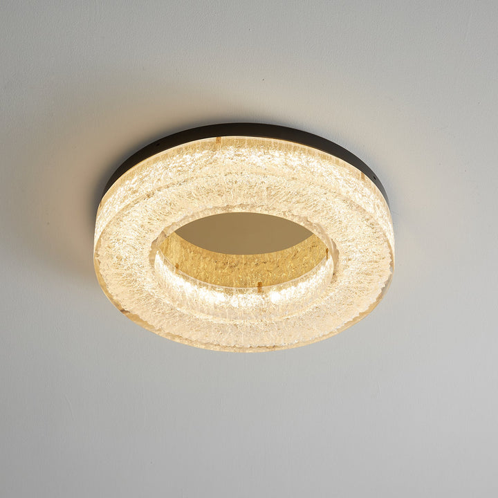 Ice Crack Circle Ceiling Lamp - Vakkerlight