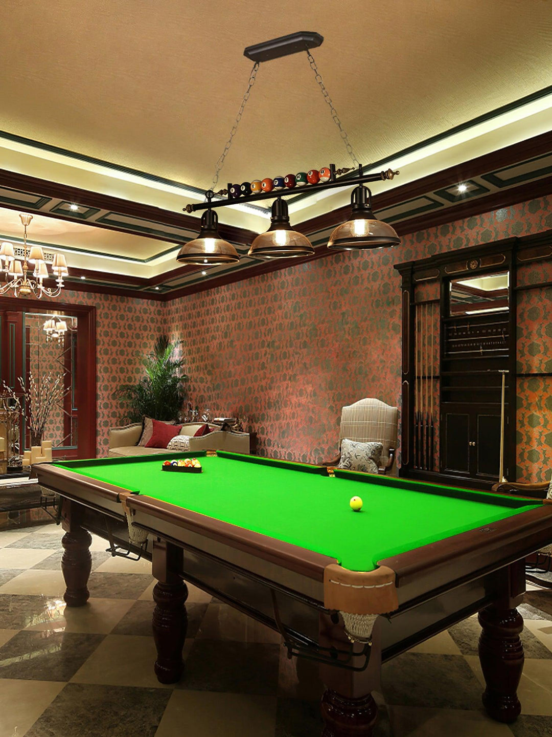 Kasha Billiard Chandelier - Vakkerlight
