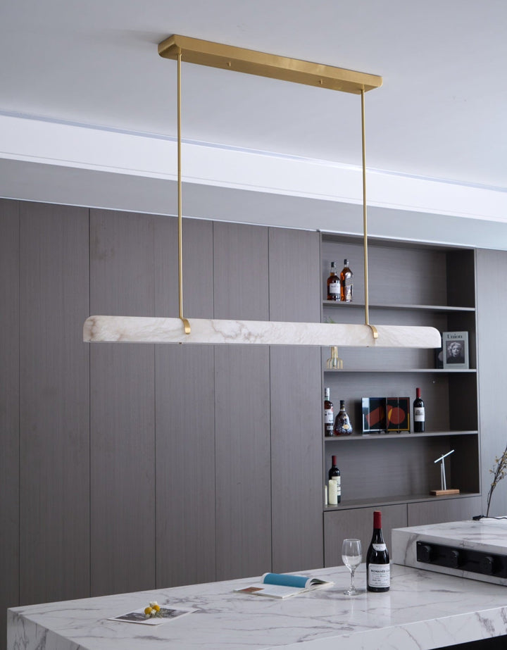 Linear Alabaster Chandelier - Vakkerlight