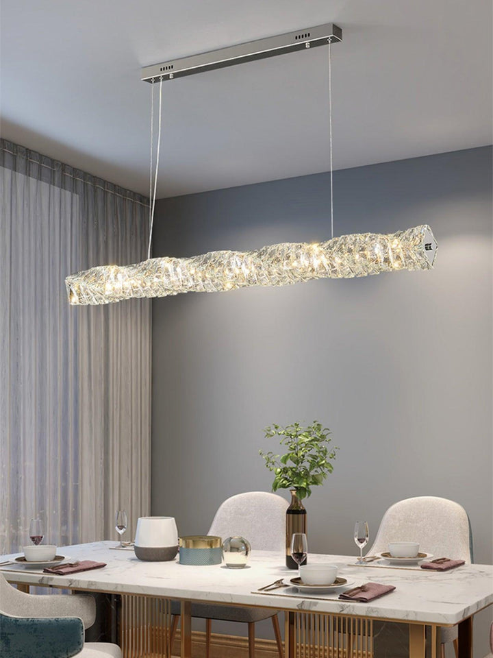 Long Crystal Pendant Lamp - Vakkerlight