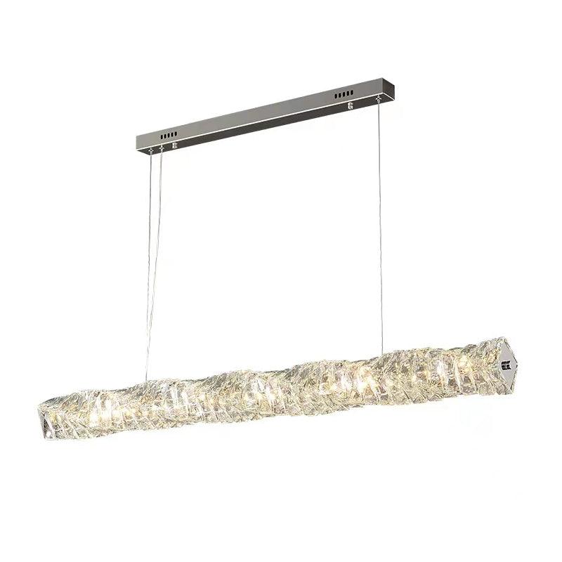 Long Crystal Pendant Lamp - Vakkerlight
