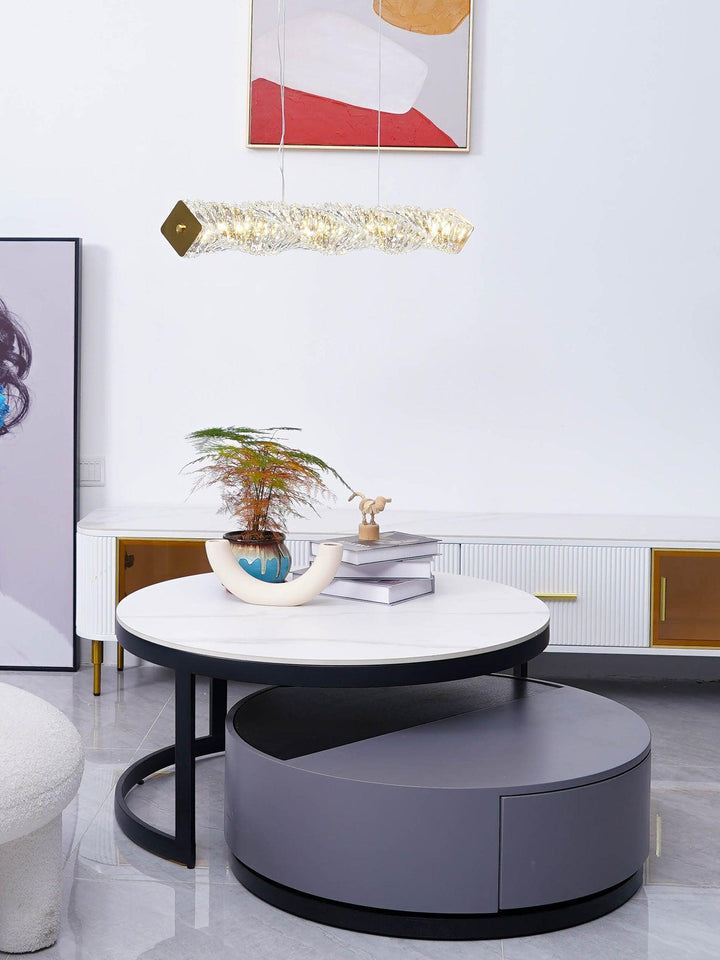 Long Crystal Pendant Lamp - Vakkerlight