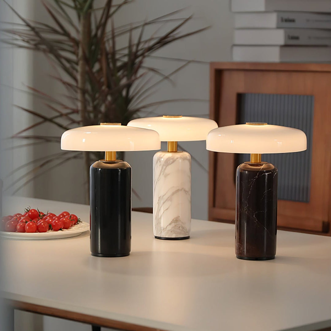 Lunara Marble Table Lamp - Vakkerlight