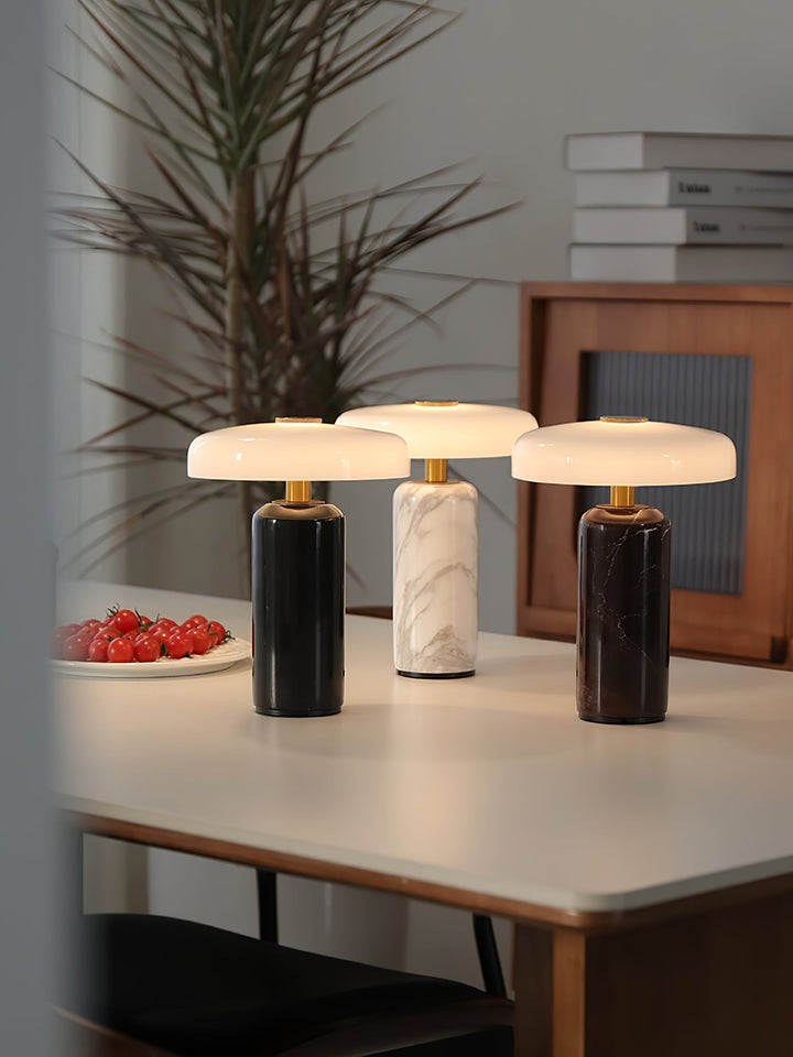 Lunara Marble Table Lamp - Vakkerlight