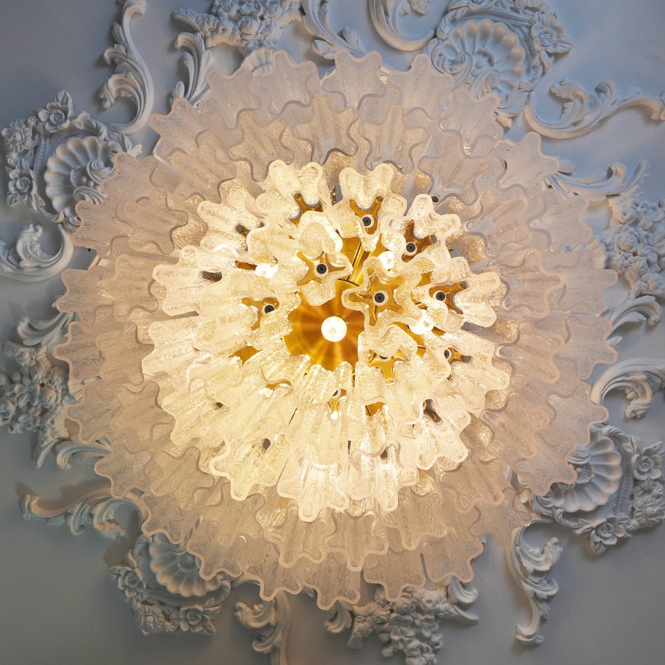 Murano Pink Glass Ceiling Light - Vakkerlight
