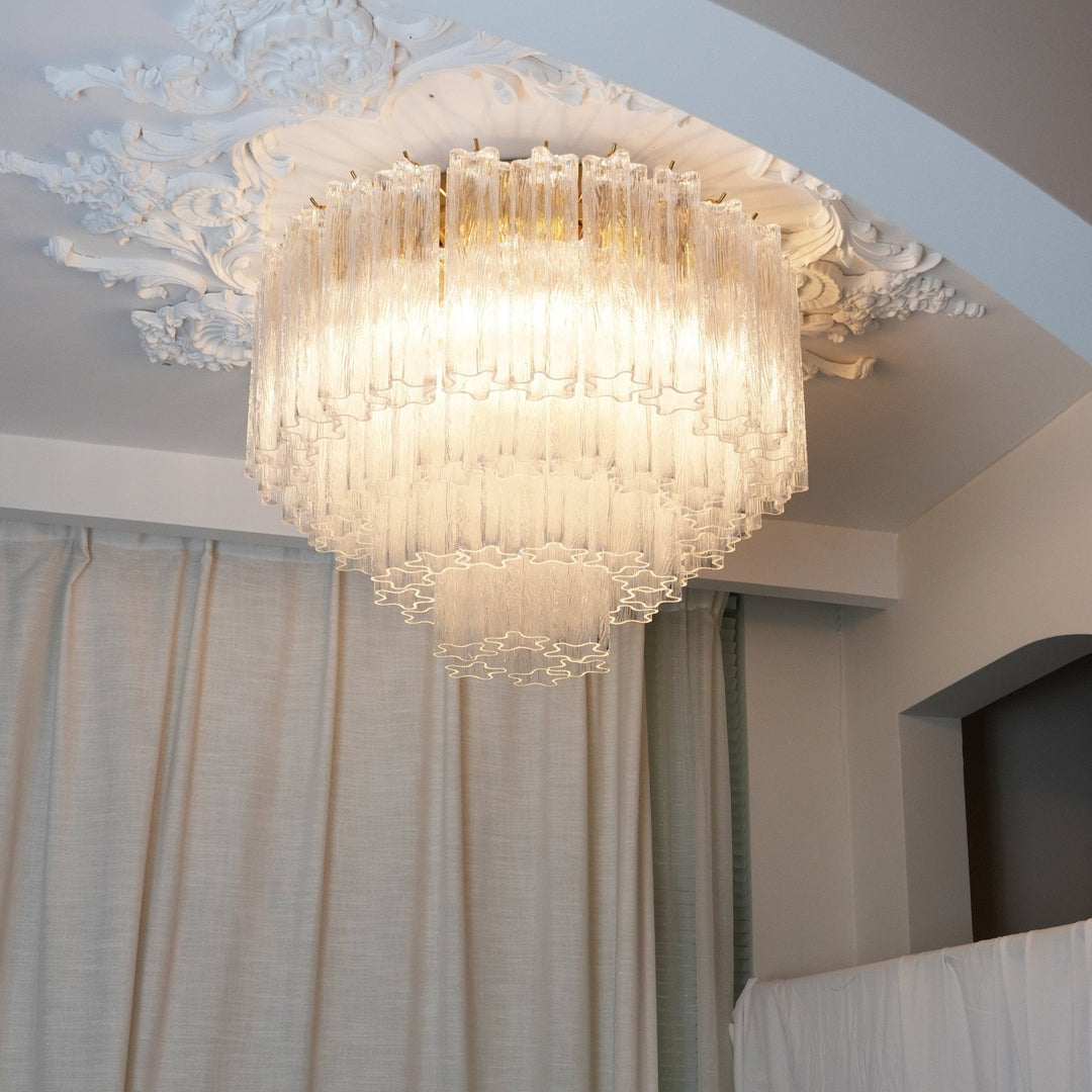 Murano Pink Glass Ceiling Light - Vakkerlight