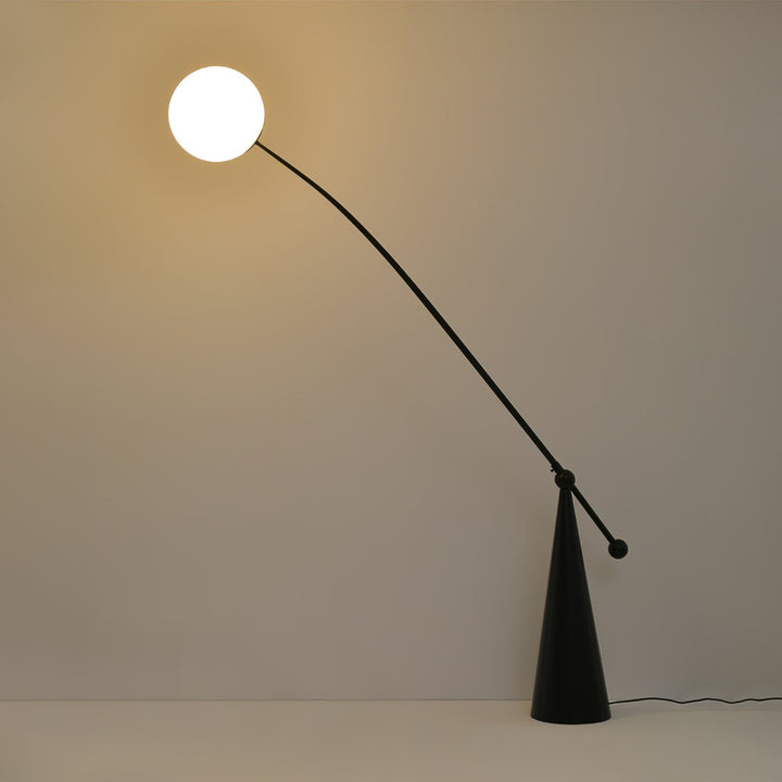 Opal Arc Floor Lamp - Vakkerlight