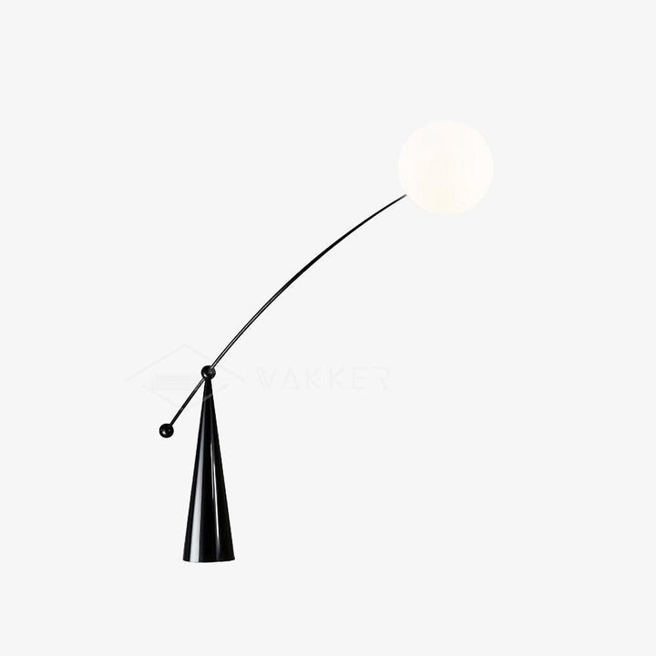 Opal Arc Floor Lamp - Vakkerlight