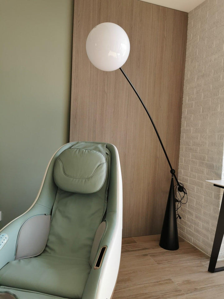 Opal Arc Floor Lamp - Vakkerlight