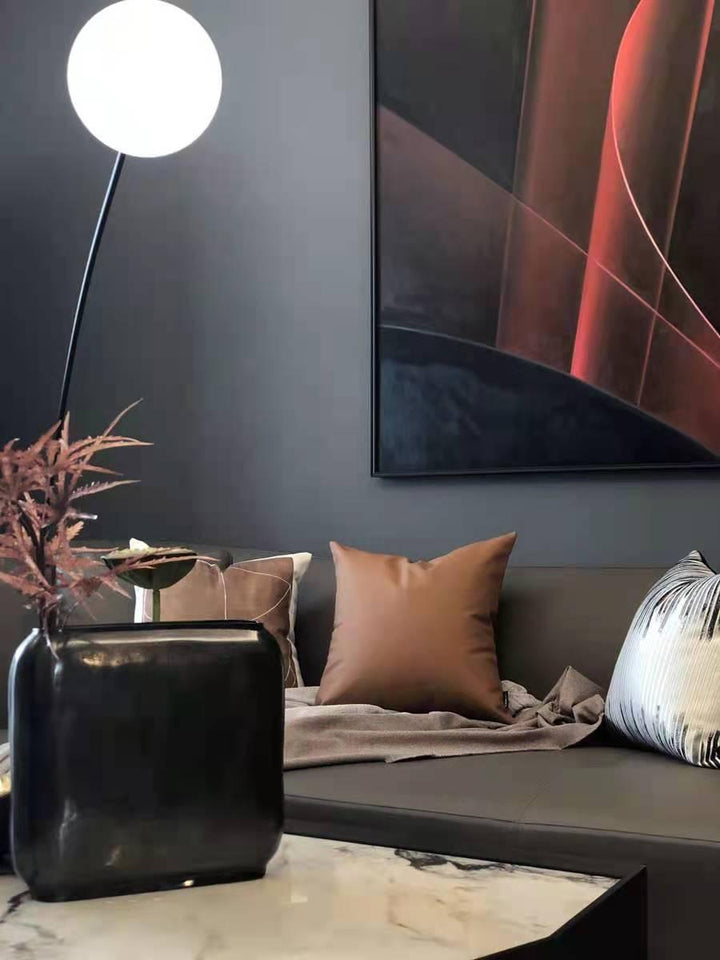 Opal Arc Floor Lamp - Vakkerlight