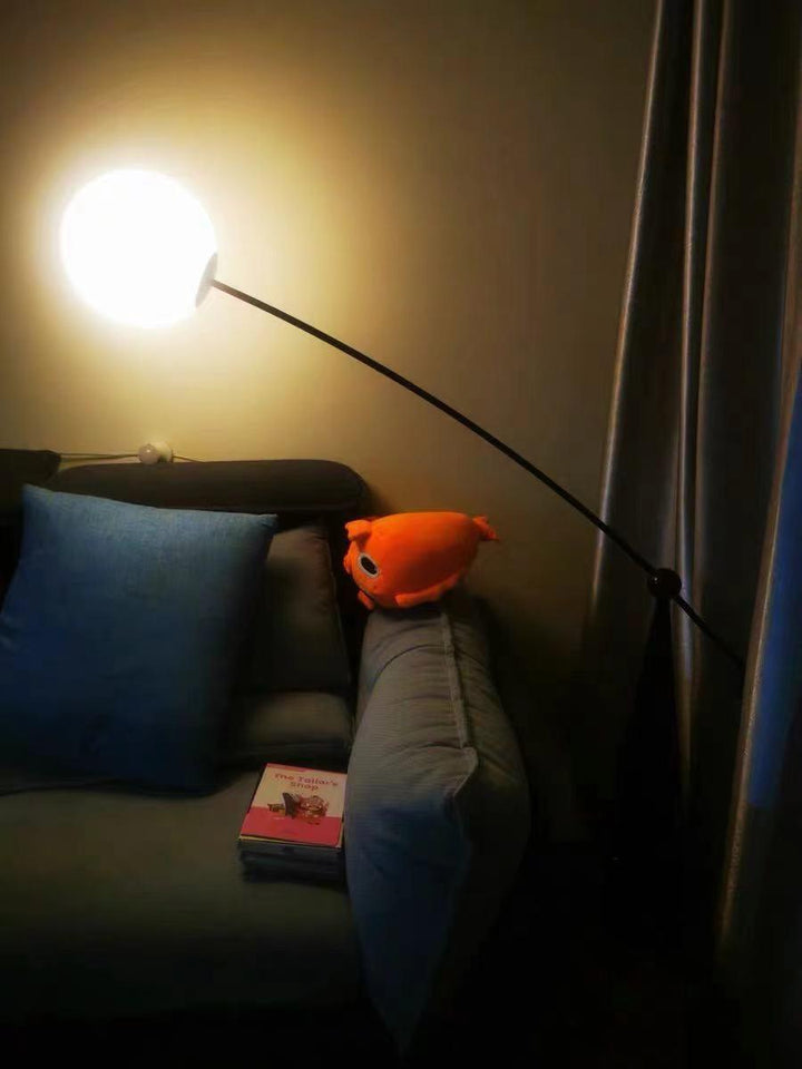 Opal Arc Floor Lamp - Vakkerlight
