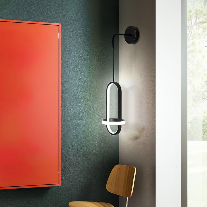 Oval Brass Wall Light - Vakkerlight